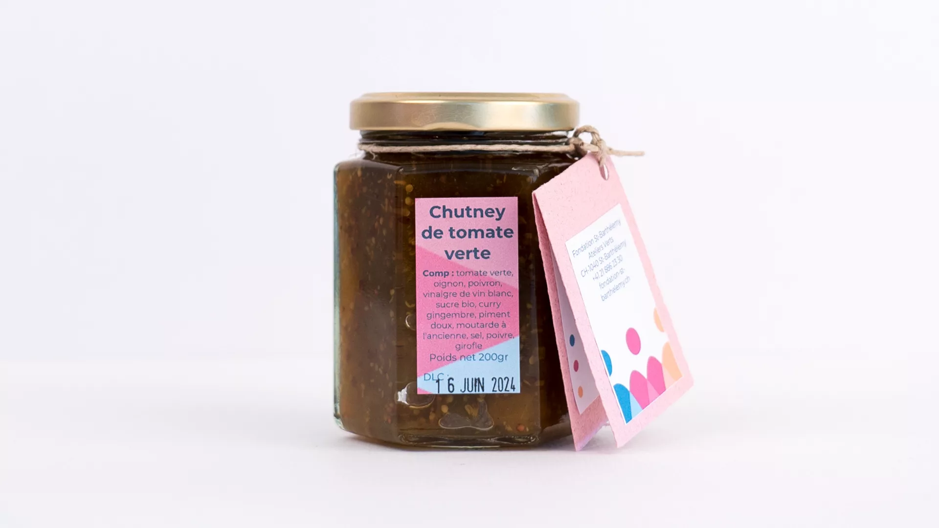 Chutney de tomate verte